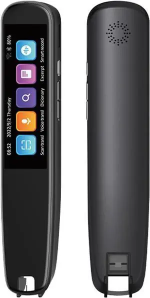 Translation Pen Language Translator Device, Offline Scanning Translation in 12 Languages, Online Voice Translation in 111 Languages, Reading Pen for Traveler Business Student.