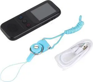 Respicefinem Multi Language Translator for Business and Learning with 138 Online 18 Offline 115 Recording Translation Functions 2 Inch Touchscreen 1500mah Battery Support Chatgpt