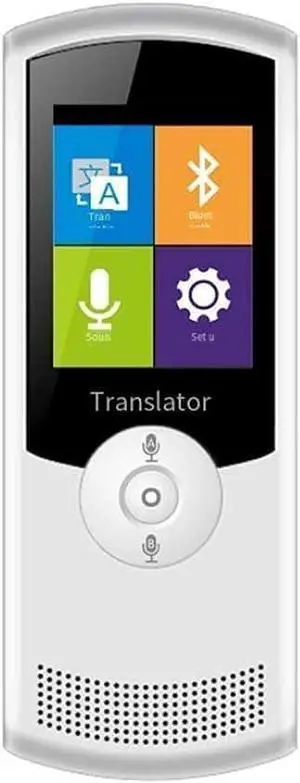 45 Languages T5 Smart Voice Translator Real-time Multi-Language Speech Interactive Translator Business Travel (Color : White) (Black) Vision (White)