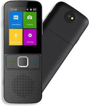TCCOC Multi Language Translator Real-Time Portable Instant Translator Device Smart Voice Translation Devices 138 Online Languages, Support Offline, Recording, Photo Translation Function Warm as