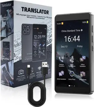 - Language Translation Device, ligent AI Translator of 142 Languages with, Smart Voice Photo Translator Real Time, Offline Translation and Instant Two-Way Translation for Business Learnin