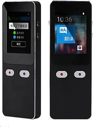Smart Instant Language Translator Device - Electronic Language Translator Device, Voice Photo Translation, Classic Language Translator Device, Instant Language Voice Translator Device Efficency Lucky