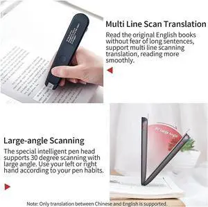 Dictionary Pen Text Scanning Reading Translation Pen Language Device Support WiFi/Hotspot Connection/Offline