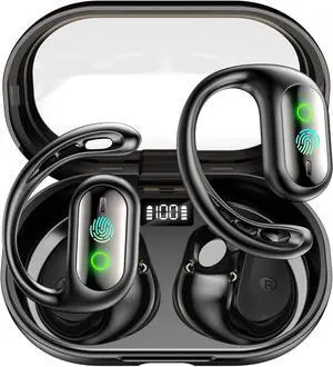AI Real-Time Translation Earbuds, 144+ Language Translator Earbuds Real Time - Audifonos Traductores Inglés Español - Bluetooth 5.4 OWS for Travel/Business/Learning