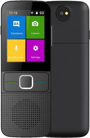 137 Language Instant Voice Translator WiFi 2.4 Inch Screen Portable Offline Translation Device Photo Scanning Translate Equipment Suitable for Study, Work, Travel(A) Needed Happy Gift Vision