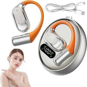 Language Translator Earbuds, Wireless Headphones, 4.13x3.35x1.18 inches 144-Language Support, Instant Voice Recognition, Daily Commute and Outdoor Conversation Travel Use