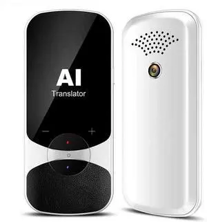 4G WiFi Touch Screen Portable Mobile Smart Language Voice Translator Supports 106 Languages,White Needed Happy Gift