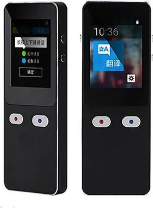Portable Language Translator Device - Multilingual Language Translation Device, Instant Voice Translator Device Two Way, Real Time Voice Translator Device, Mobile Scanner Translator Efficency nee