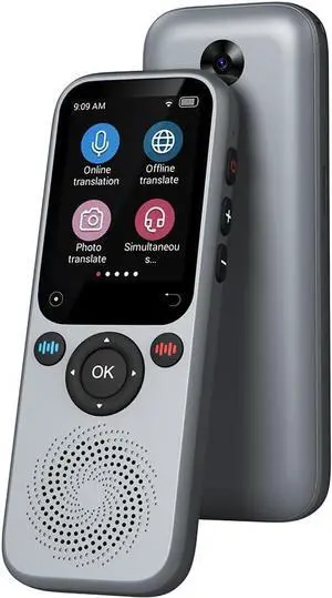 Portable Language Translator Device Real Time Two Way Translating Instant Interpretation Support 138 Languages Online Offline Text Photo Voice Video Recording for Travelers