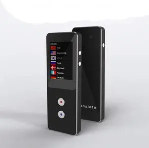 Offline Portable ligent Voice Translator, 2.4-Inch Touch Screen, Multi-Language Instant Accurate and Fast Translation Mini Pocket Translation Device