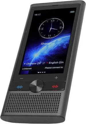 Language Translator Device, 1GB +16GB 138 Languages Offline Online Voice Photo Translation, Real Time Two Way Translation Device with 3.5in Touch Screen, for Travel Business