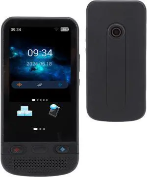 Language Translator Device, 138 Languages Two Way Real Time Voice Translation Built in 1GB + 8GB Memory, Large Screen Pocket Translator Support Voice Text Photo Translation