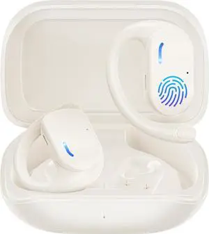AI Language Translator Earbuds, OWS Real-Time 3-in-1 Translation Earbuds 144 Languages & Accents, Translation Device for Travel Business Learning, White