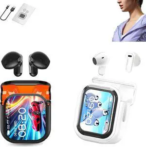 NE20 Headphones, 2025 New NE20 Translation Headphones, Equipped with 140 Languages AI Real-time Translation and Noise Reduction, Suitable for Travel, Business, and Study (Black + White) NE20 Headphones, 2025 New NE20 Translation Headphones, Equipped with 140 Languages AI Real-time Translation and Noise Reduction, Suitable for Travel, Business, and Study (Black + White)