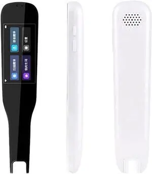 T8 Intelligent Voice Translator Offline Simultaneous Translation Pen Supports Photo Translator Support 106 Languages (Color : Black) (Black) Vision (Black)