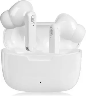 AI Language Translation Earbuds Real-Time, 144 Languages & Accents, Audifonos Traductores Inglés Español, Compatible with iOS & Android, Ideal for Travel, Business, Learning (White)
