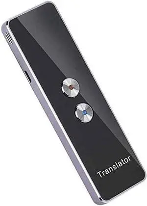 Portable Language Voice Translator DeviceSupporting 40 Languages for Travelling Learning Shopping Business Chat Recording Translations Decoration,