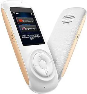 Language Translator Device, Portable Voice Translator,Support 70 Languages,WiFi/Hotspot/Two Way Instant Voice Translator 2.4 Inch Touch Screen,for Learning Travel Business Shopping needed hopeful