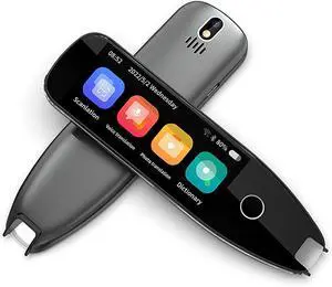 Portable Real Time Translation - Languages Pocket Translator, Portable Foreign Language Real Time Way Translations, Language Translating Device, Lightweight Portable Scanning Translator Efficency