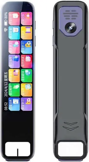 Ai Smart Pen, Scan Translator Pen, Wireless Portable Reading Pen, Travel Digital Translation Pen, Scan Reading Pen for Dyslexia, Instant Voice Translator for Study, Travel, Business