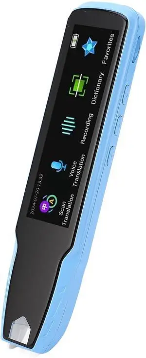 Language Translator Pen, Recording Function Online Offline Reading Pen Foreign Travel