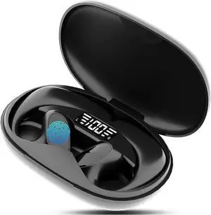 AI Language Translator Earbuds,2025 Translation Earbuds Real time,150 Languages Bluetooth Translator Device and Accents 9 Offline Language Translation, Translation Device for Travel Business-Black