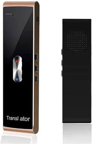 Smart Instant Language Translator Device,Portable Foreign Language Real-Time 2-Way Translations for Learning Shopping Travel Business Happy Many Times Lofty Ambition Independence