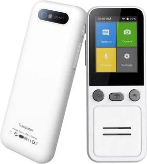 Two-Way Instant Voice in 138 Languages Smart WiFi Photo Translation Machine Offline Translation, Recording Translation Suitable for Study, Work, Travel,B