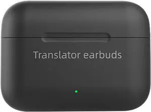 M6 Translator Earbuds,Two Way Instant Translator Device,Updated Chip,Support 144 Languages and 8 Offline Packs,for Travel(Only Online Package)