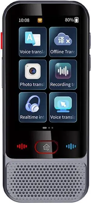 M30 Intelligent Translator 139 Online Translations WiFi/Bluetooth 3.1 "IPS High-Definition Screen