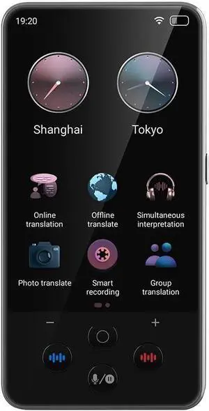 S85 Pro Portable Audio Translator 138 Language Smart Recording 19 Offline in Real Time Group AI Voice Translation Photo ChatGPT