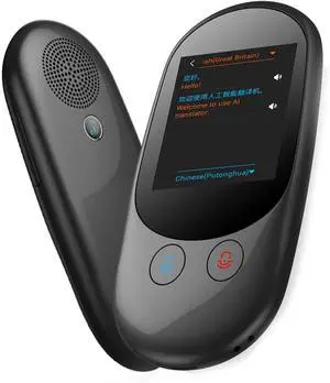 Portable Translation Device 2.4 Inch Touch Screen Instant translate Device Photo Scanning Translator Support WiFi Offline Needed
