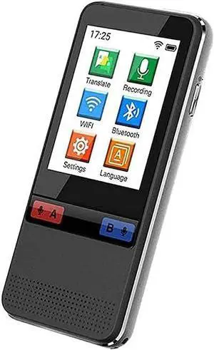 Smart Voice Language Translator Device,Real-time Two-Way Offline Speech/Text WiFi 2.4 inch IPS Touch Screen Support 75 Languages for Learning Travel Business Hello Yearn for