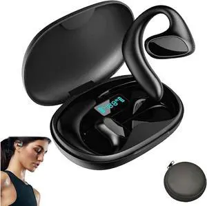 Flegobey Translator Earbuds, Fleglobey Translation Earbuds, Openair Max Ai Headphones Translator, 3 in 1 Language Flegobey Translation Ear Buds Real Time Translation Device (Black)