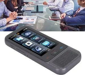 Language Translator Device, 139 Languages Online Two Way Real Time Translation Pocket Talk Translator with 3.1inch Touch Screen for Smart Voice Translator Device Language Translator Device, 139 Languages Online Two Way Real Time Translation Pocket Talk Translator with 3.1inch Touch Screen for Smart Voice Translator Device