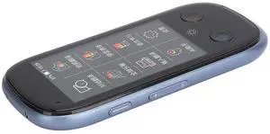 AI Translator Language Device Instant Voice Translation 4G for International Communication (Blue)
