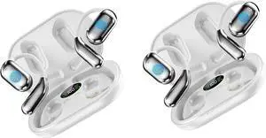 AI Language Translation Earbuds, 3-in-1 Translator Earbuds Real-Time Ai Headphones 144-Languages Translation, Fit iOS and Android (White-2PCS)