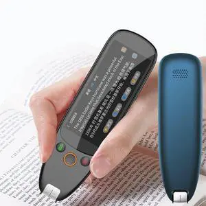 Real Time Scanning Dictionary Pen 112 Language Translation Reading Pen 3.5 Inch Screen Foreign Language Voice Translator Offline WiFi Electronic Dictionary Translate Devi,A