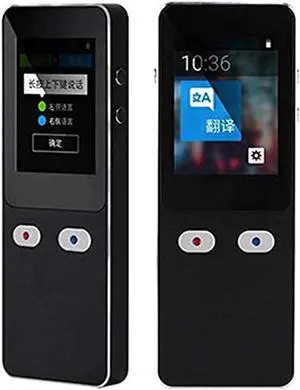 Voice Translator Device,Portable Smart Translator Two Way WiFi/Hotspot/Offline/Recording Camera Translation Online 44 Languages Real Time,2.4 Inch Screen,