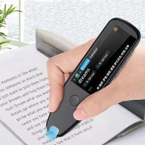 Language Translator Scanning Dictionary Pen Translation Reading Pen Support Offline WiFi Electronic Dictionary in 112 Languages Suitable for Study, Work, and Global Trave,A