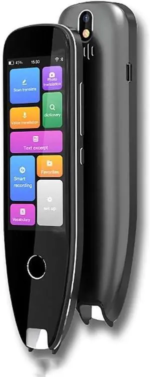 Scan Reader Pen, Portable Two Way Voice Interpreter, Portable Languages Two Way Instant Voice Translator, Language Translator Portable Instant Translator Device,