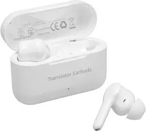 Language Translator Earbuds, 71 Languages 56 Accents Real Time BT Translation Earbuds, Ergonomic Voice Language Translator for Travel