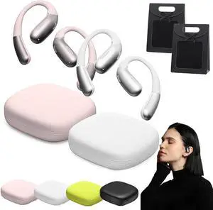 Contemplator Earbuds, Contemplatei Translation Earbuds, Ai Wireless Bluetooth Translation Earbuds Real Time, Supports 144 Languages Translator Headphones for Travel Business Learning (2pcs-A)