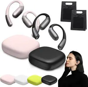 Contemplatei Translation Earbuds, Contemplator Earbuds, Ai Wireless Bluetooth Translation Earbuds Real Time, Supports 144 Languages Translator Headphones for Travel Business Learning (2pcs-C)