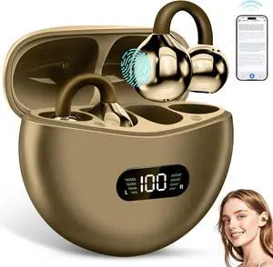 AI Language Translator Earbuds, 3-in-1 Translation Earbuds 144 Languages & Accents, Translation Device Translation Earbuds in Real Time fit iOS & Android for Travel Business Learning,White