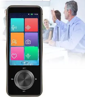 Portable Translator, Two Way Instant Translator Device, 137 Online/16 Offline Languages, WiFi Hotspot Connection for Travel, Learning and Business