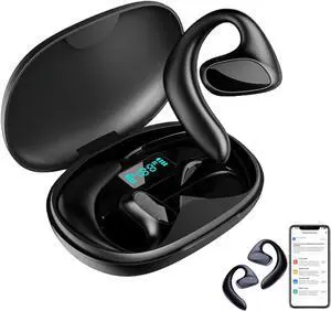 Openair Max Ai Headphones Translator, Flegobey Translator Earbuds, 144 Languages Translator Earbuds Real Time, OpenAir Earbuds, Ai Translation Earbuds (Black)