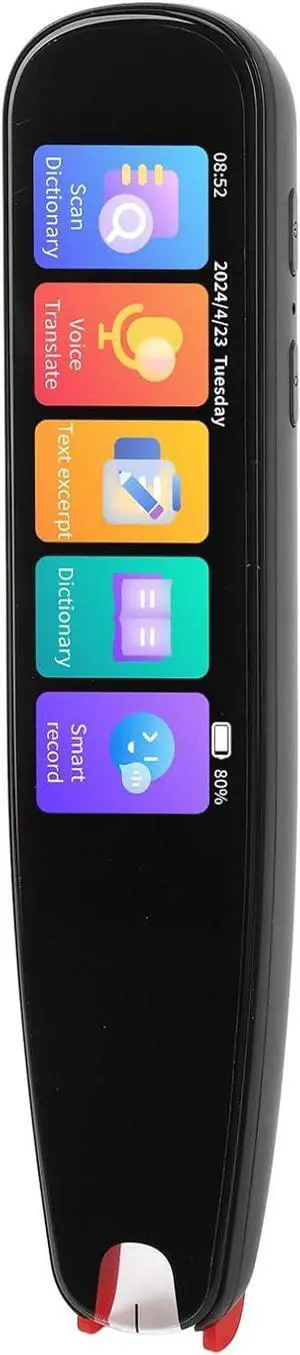 Translation Scanning Pen, Translator Pen, 135 Languages Voice Translation, 10 Languages Offline Scanning Translation, Smart Text to Speech Device with 4 Inch Touch Screen