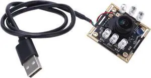 USB Camera Module HD Autofocus IR Cut 2MP 190° Distorted Panorama Drive 30FPS for Industrial Computers Advertising Machines with OTG Connection to Mobile Phones