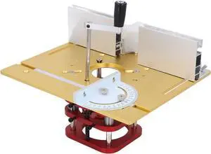 Aramox Router System Kit Durable Aluminum Alloy and Stainless Steel Manual Lifting System for Woodworking Enthusiasts